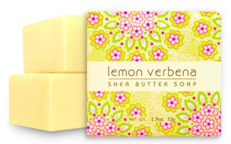 Greenwich Bay Lemon Verbena Scented Bar Soaps - 12 Pack of Mini 1.9 oz. Botanical Scented Bars - Perfect for Guest Bath, Airbnb, Salon, Spa, Hotel - Elegant Wrappers