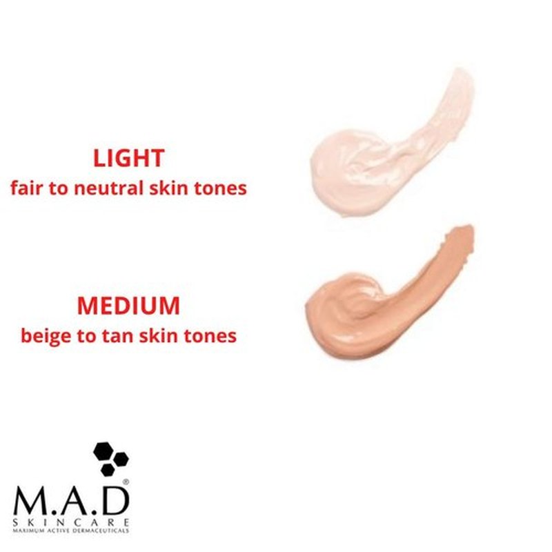 M.A.D Skincare Photo Guard SPF 50 Broad Spectrum Self-Adjusting Foundation Serum - Neutral - by Maximum Active Dermaceuticals