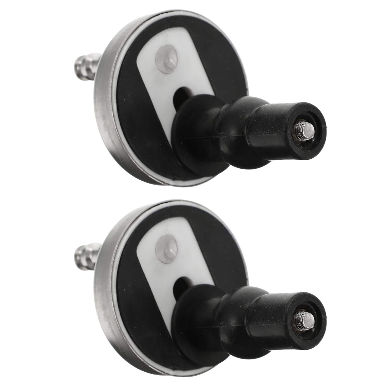 Toilet Seat Replacement Bidet Parts: 2pcs Seat Hinge Replacement Toilet Screws Cover Nuts Screws Mount Hardware - Hinge Fixings Nuts