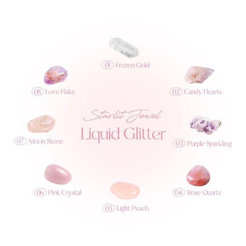 dasique Starlit Jewel Liquid Glitter (01 Frozen Gold) | Twinkle Glitter Shadow | Korean Makeup | Shimmer Eye Make Up | Eyeshadow Eyeliner | Long lasting | Multi use | Quick drying