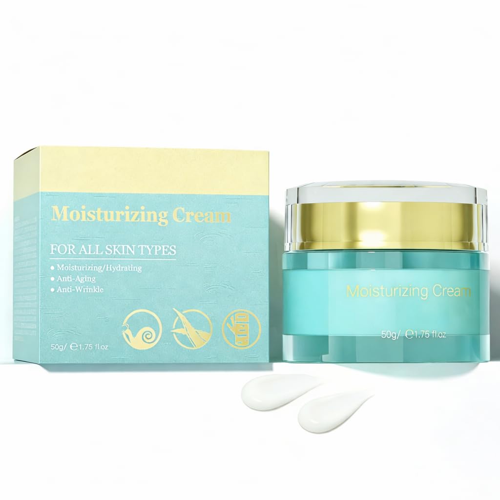 ZZILME Moisturizing Crepe Fix Cream - Tightens and Firms Face, Neck & Body, Anti Wrinkles for Crepey and Sagging Skin,Non-Greasy Formula with Hyaluronic Acid & Collagen - 1.75 oz