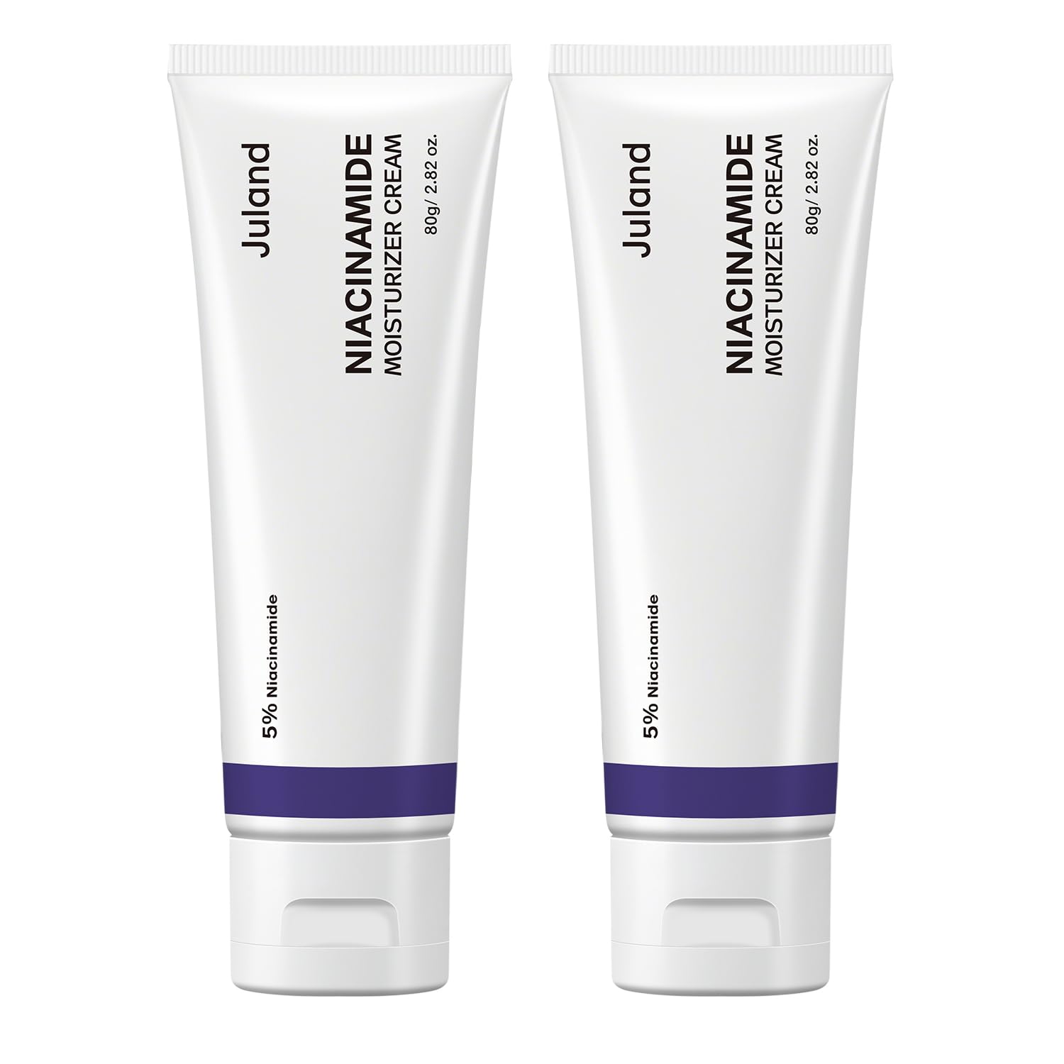 Juland 5% Niacinamide Face Moisturizer with Plant Extracts – Soothing, Brightening & Hydrating Cream to Repair Skin Barrier, Stabilize Skin, Suitable for All Skin Types 2 Pack