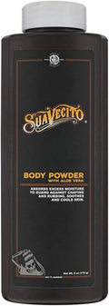 Suavecito Body Powder - Aloe Vera Formula for Long-Lasting Comfort & Protection | 6 oz. Original Scent