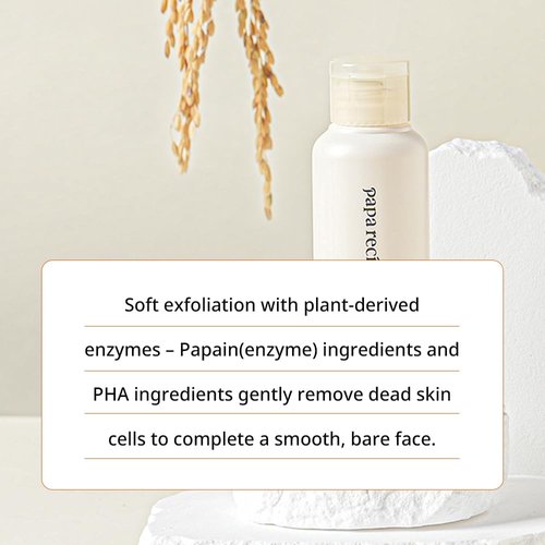 Papa Recipe Blemish Enzyme Cleansing Powder (1.7oz/50g) – Papain & Rice Powder-to-Foam Face Wash, Skin Radiance & Sebum Care, Gentle Exfoliation, Smoother Texture & Clearer Pores, Korean Skin Care