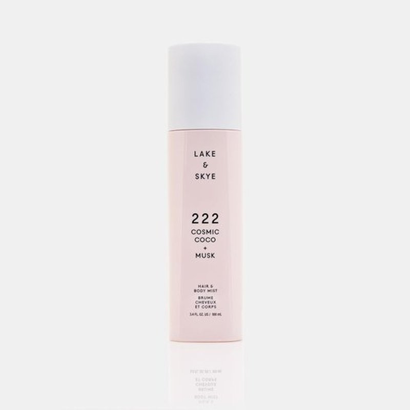 Lake & Skye 222 Cosmic Coco + Musk Hair & Body Mist - Hydrating 3.4 Fl Oz | White Musk & Coconut Milk