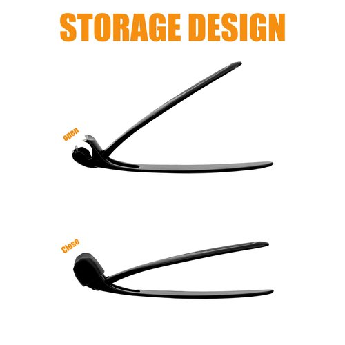 Precision Stainless Steel Heavy Duty Angled Head,Wide Jaw Clippers for Seniors and Man,Ingrown Toenail,Thick Nail.Long Handle, Slanted Nail Cutter for Men,Women,Pregnant,Elderly.5Pcs