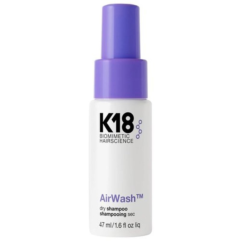 K18 AirWash™ Dry Shampoo - Non-Aerosol Formula for Balanced Scalp & Oil Control
