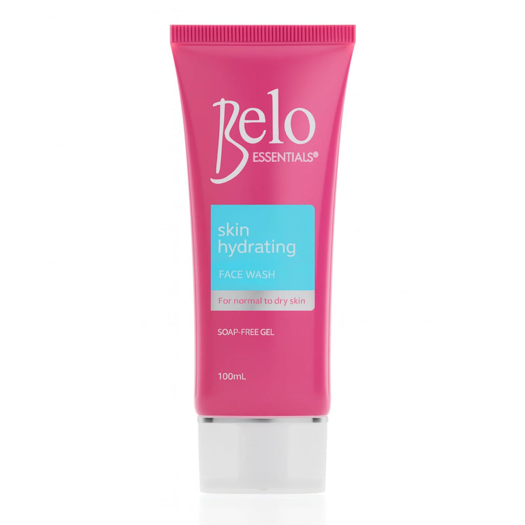 Belo Essentials Skin Hydrating Face Wash Gentle Cleanser Oil Control Gel Formula Lightweight Daily Foam Care - 100ml