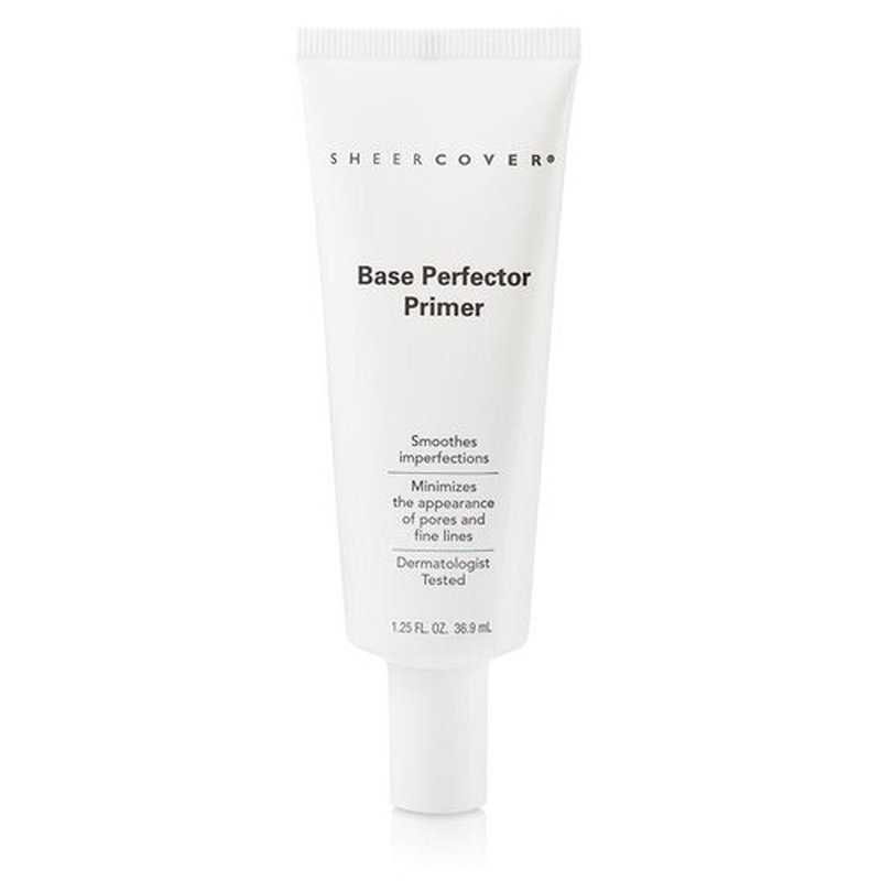 Sheer Cover Base Perfector Primer - Fills Fine Lines & Wrinkles for Flawless Makeup - 1.25 Ounce