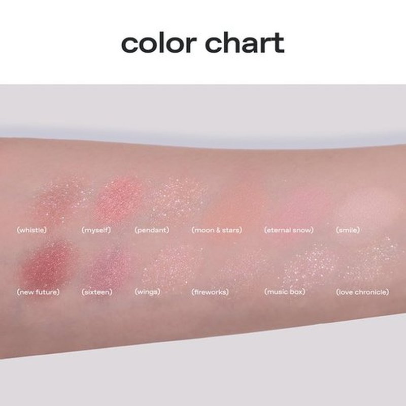 Glow Anime Eyeshadow Palette - 12-Color High-Pigment Multi-Finish | Blendable Matte, Shimmer & Metallic | 0.33 oz