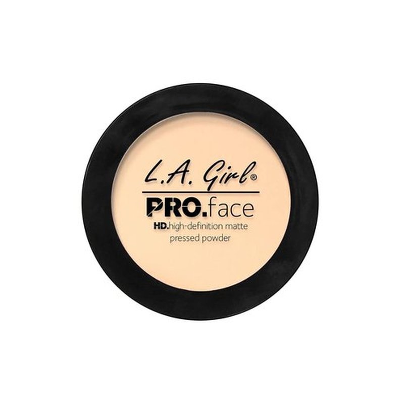 L.A. Girl Pro.Face Matte Pressed Powder, Soft Honey GPP608