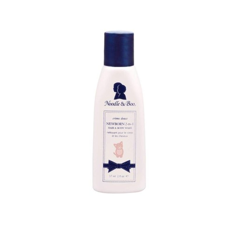 Noodle & Boo Newborn Baby Gift Set - 2-in-1 Hair & Body Wash & Super Soft Lotion
