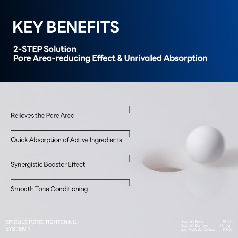 Mediheal Collagen Spicule 1000ppm Intensive Serum – Micro Needle Serum for Pore Care, Soothing & Skin Texture Improvement, 2-Step,Collagen Spicule Ampoule and Gel Mask Set,Skin Booster,4pcs