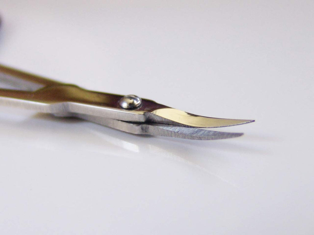 Seki Edge Stainless Steel Makeup Scissors - (SS-907) Eyebrow Scissors for Trimming Brows & Other Facial Hair