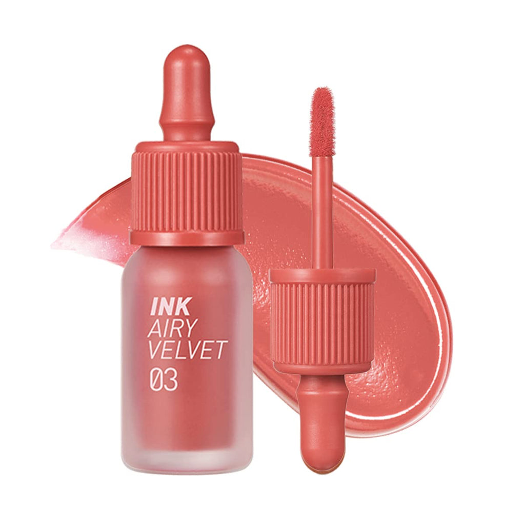 Peripera Ink Airy Velvet Lip Tint | High-Pigmentation, Lightweight, Soft, Moisturizing, Not Animal Tested (23)