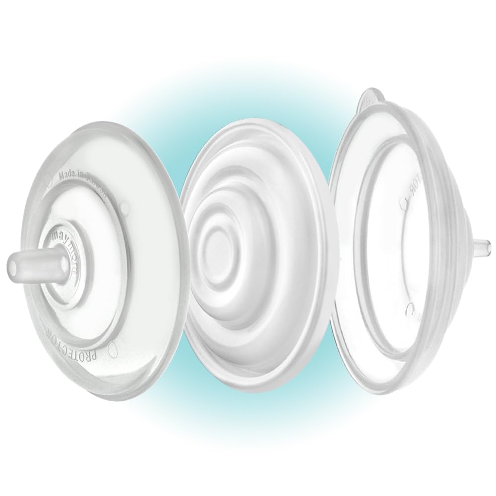 Maymom Silicone Membrane Diaphragm Designed for Spectra S1 S2 9 Plus Breastpump Backflow Protector Also for Maymom Backflow Protector Long Medium Short Stem, Not Original Spectra Accessories Pump Part