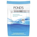 Pond's Wet Cleansing Towelettes with Vitamin E, Original Fresh, 5 Towelettes each (Pack of 3)