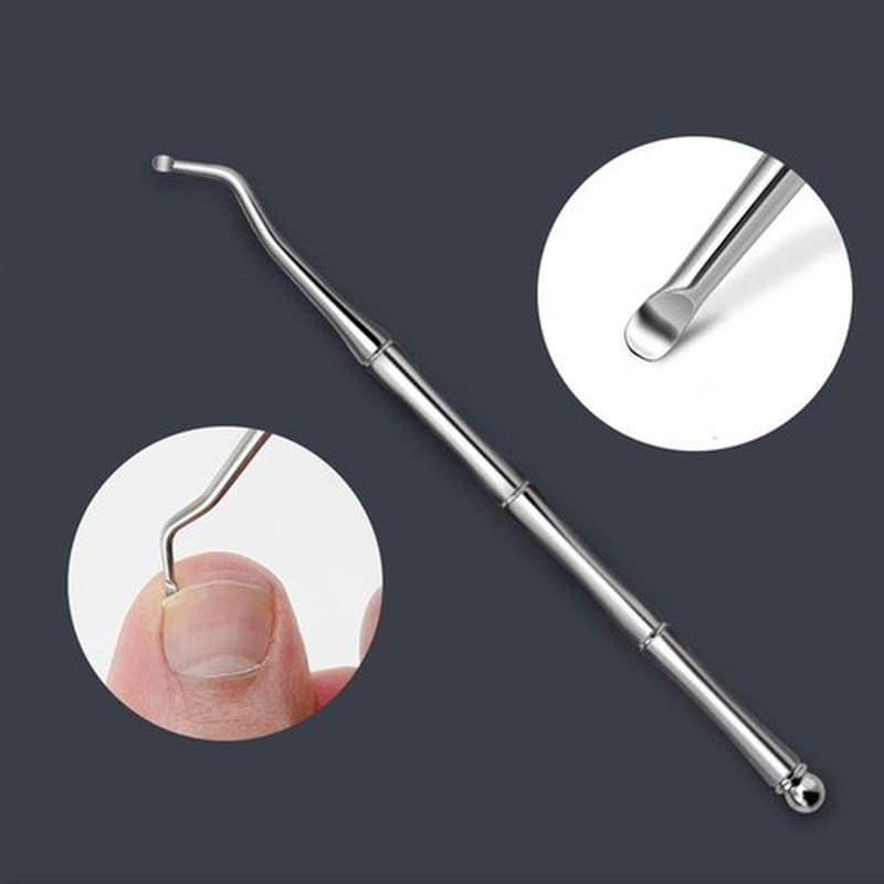 Ingrown Toenail Removal Kit with Toenail Clippers for Thick Toe Nail Lifter and Ingrown Toenail Corrector in a Portable Pedicure Kit for Thick Toe Nails, Podiatry Tools for Podiatrist