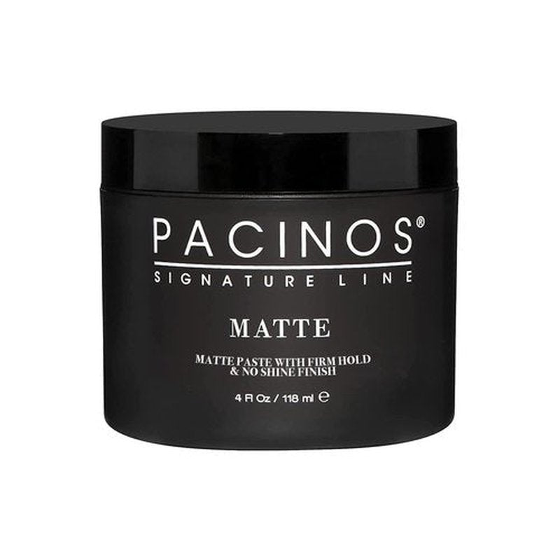 Pacinos Matte Hair Paste - Firm Hold & No Shine Styling Wax for All Hair Types | 4 fl. oz.