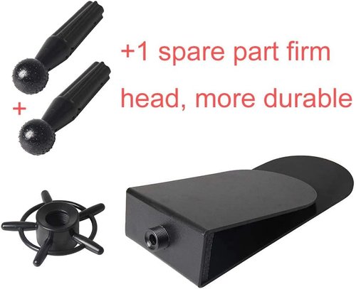 hairyhme 2 PCS Chair Mannequin Head Clamp Stand with Clip for Wigs and Trainning Head Sturdy and Durable Adjustable Wig Head Stand Holder for Cosmetology Hairdressing Seat Back Clamp