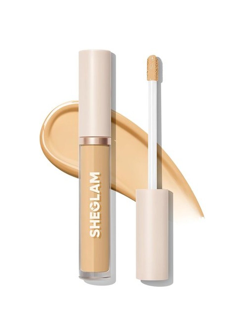 SheGlam 12HR Full Coverage Concealer - Matte Finish for Under Eye & Dark Circles | Acorn
