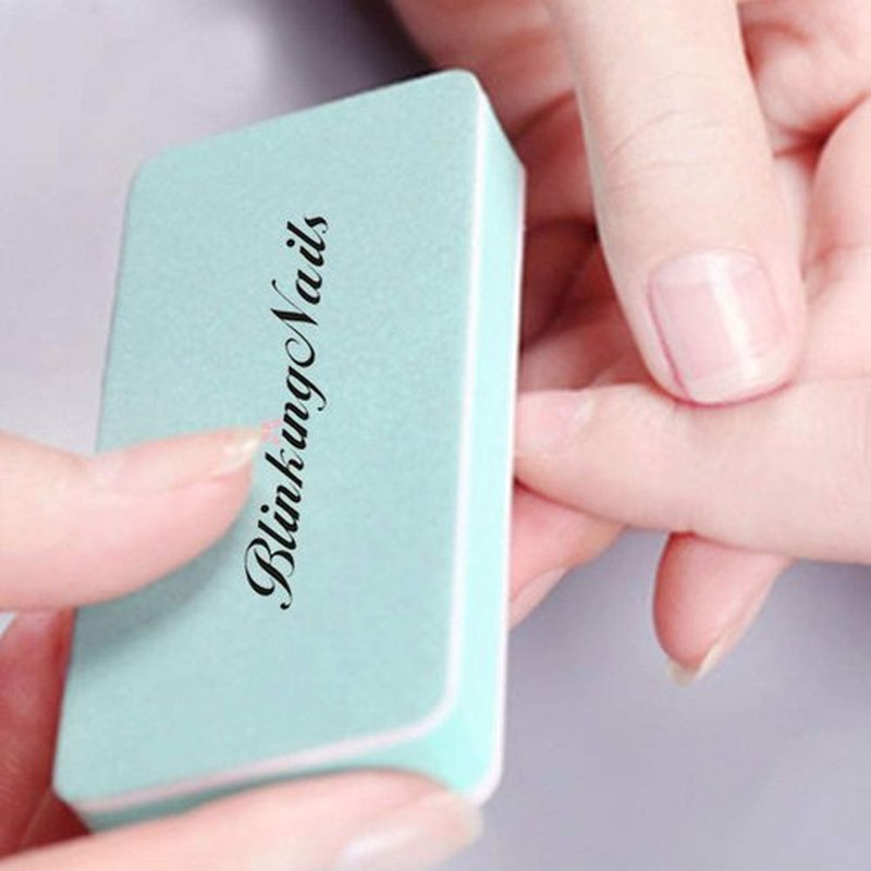 BlinkingNails Nail Buffer File with Double Sides Professional Nail Polishing Block 1000/4000 Grit Shiner Manicure Nail Art Tools for Natural Nails Pack of 12pcs