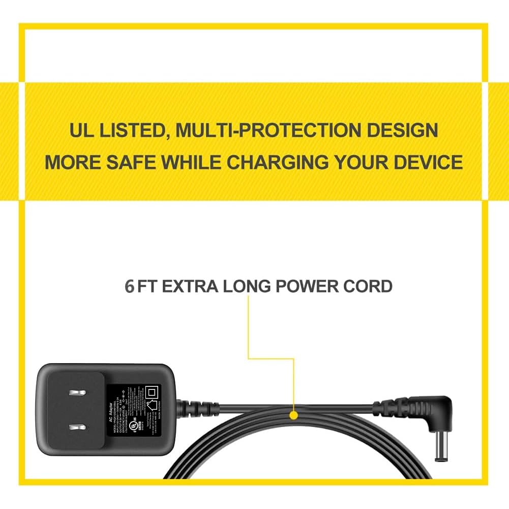 VIFOCUFY 4V AC Adapter Power Cord for WAHL Trimmer 9880L 9865 9854L 9860