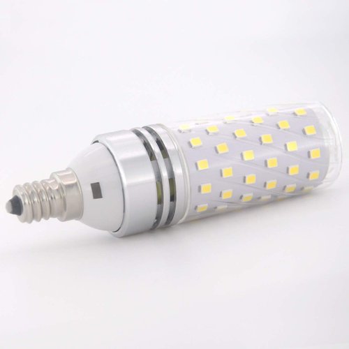 stvono 4 Pack E12 LED Bulb, 16W Candelabra LED Light Bulbs 100 Watt Equivalent, Daylight White 6000K, 1500lm, Non-Dimmable, LED Chandelier Bulbs for Ceiling Fan, Home Lighting