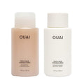 OUAI Thick Hair Shampoo & Conditioner Set - Sulfate-Free Formula for Moisturized, Strong Hair - Keratin & Shea Butter (10 Fl Oz)