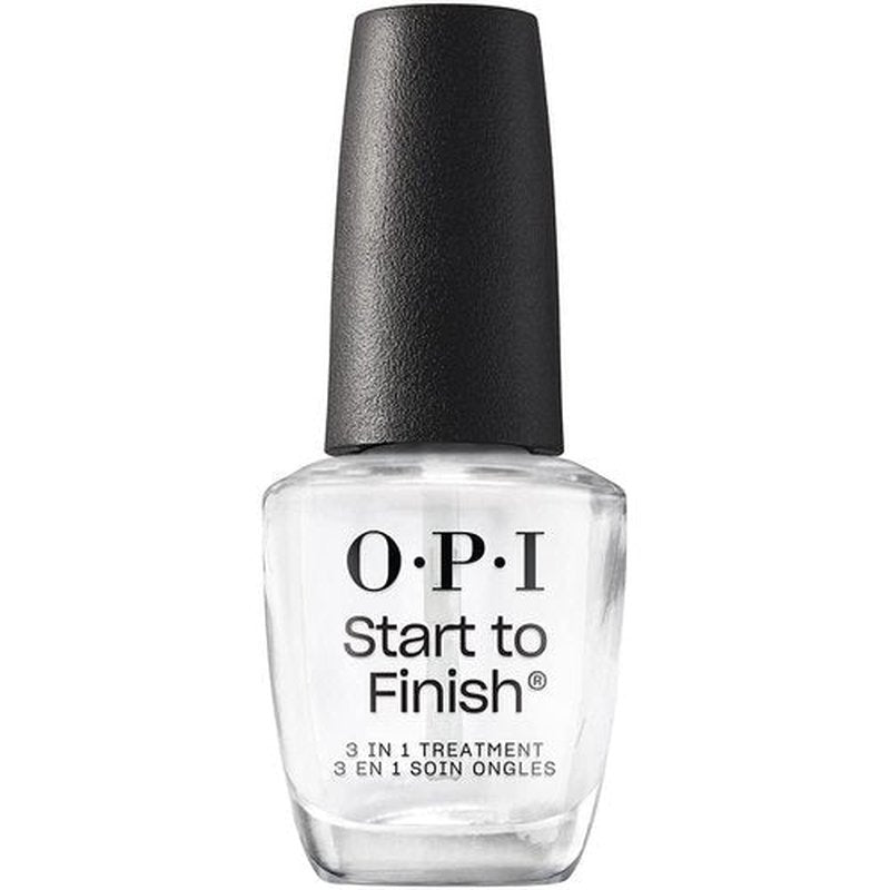 OPI Nail Lacquer Base Coat - Clear Nail Polish That Protects Nails & Prevents Discoloration