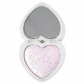KimChiChic Beauty Pearl Gone Wild Highlighter - Pressed Shimmer Powder for Face & Body, Iridescent Glow, with Mirror, Cruelty Free, Dream Pink Iridescent 0.32oz