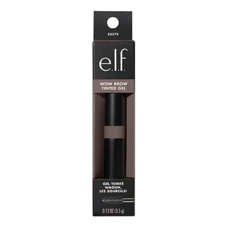 e.l.f. Wow Brow Gel - Volumizing Wax-Gel Hybrid for Full, Defined Brows | Neutral Brown