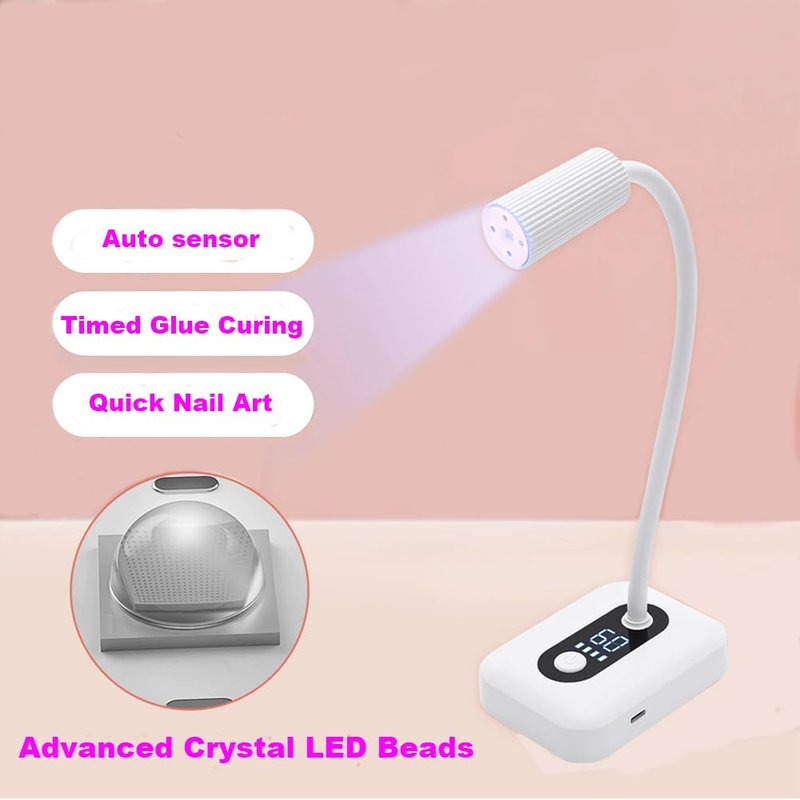 ZUSING UV Nail Lamp with 3 Timers Auto Sensor UV Nail Light for Gel Nails Polish Nail Dryer