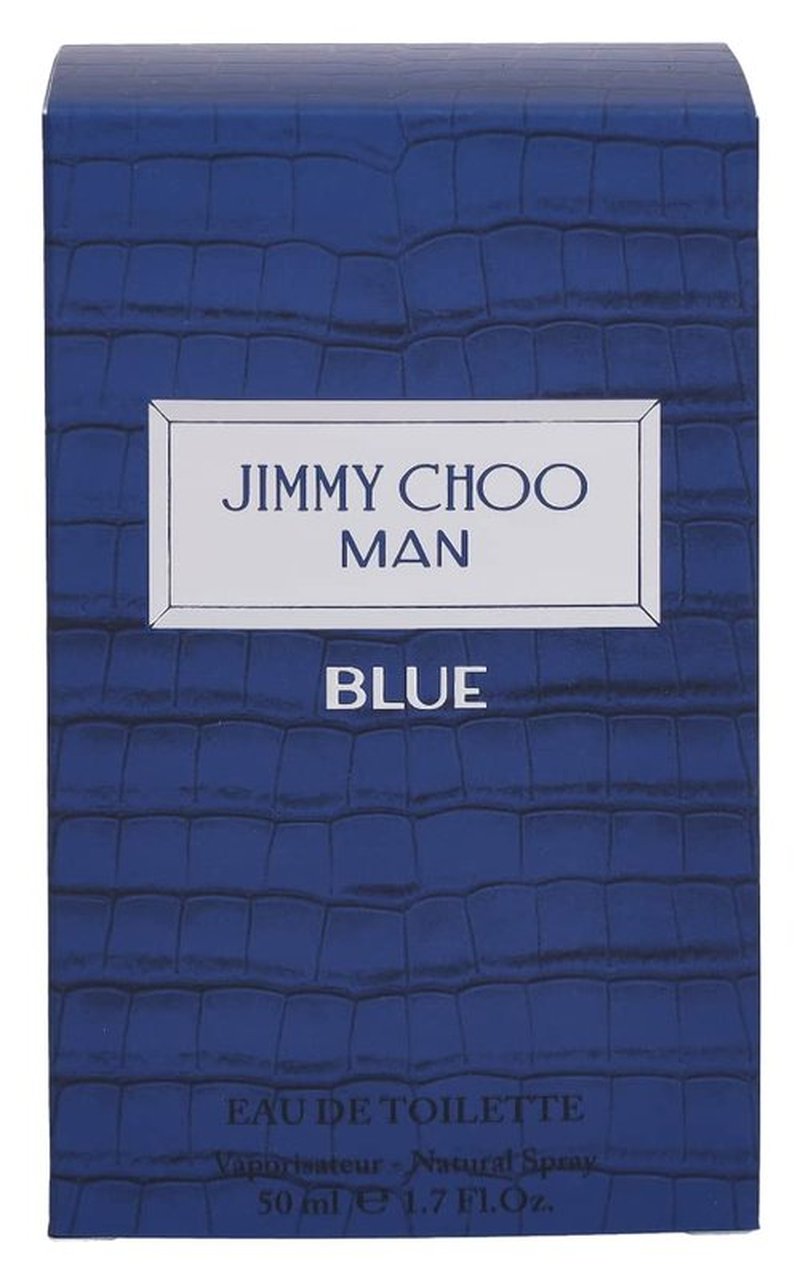 Jimmy Choo - Man Blue Eau de Toilette - Aromatic Leather & Woody Men's Fragrance - 3.3 oz