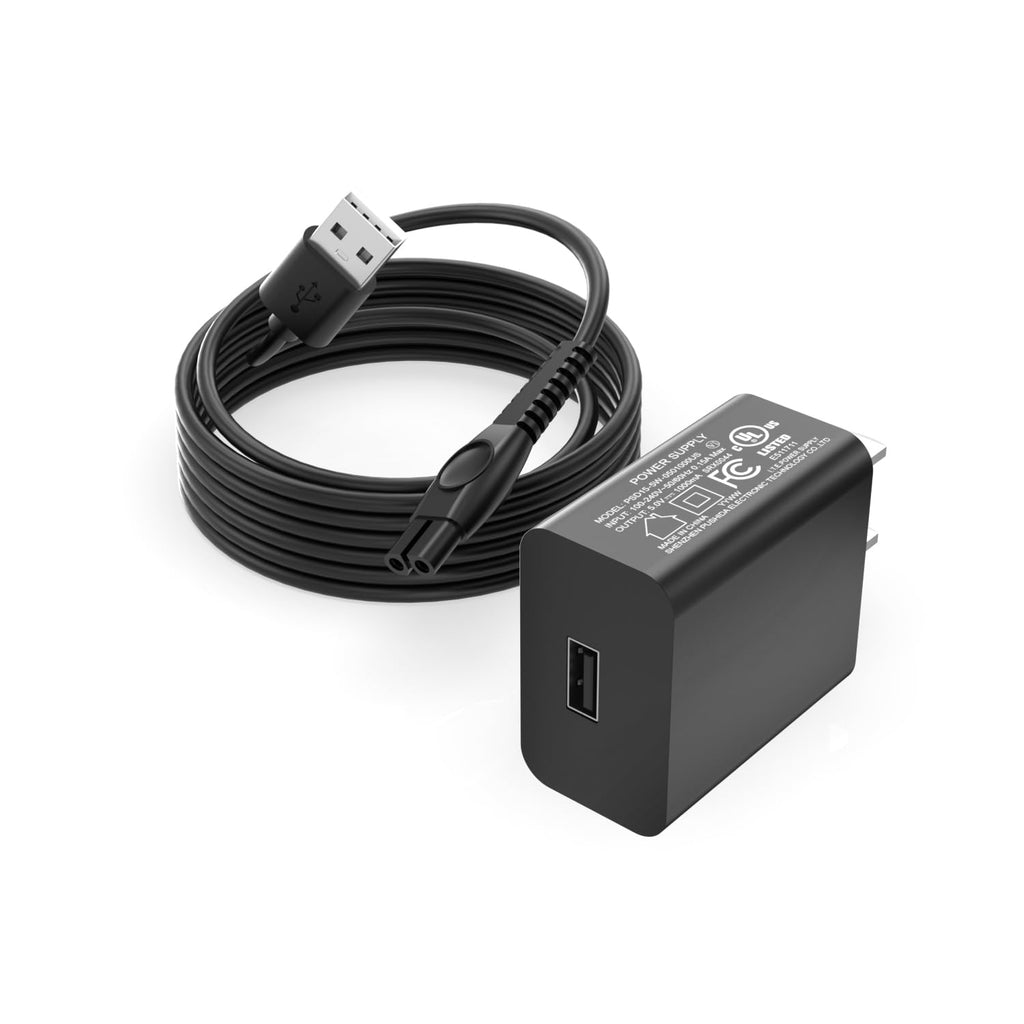5V UL Charger Fit for Philips Norelco One Blade 360 QP2724 QP2834, MG7910 MG9510 MG9520 MG9525 QP4631 QP6542 QP6552 QP4530 QP1924 QP1324 MG5900 MG5910 MG3919 for Phillips Shaver Electric Trimmer Razor
