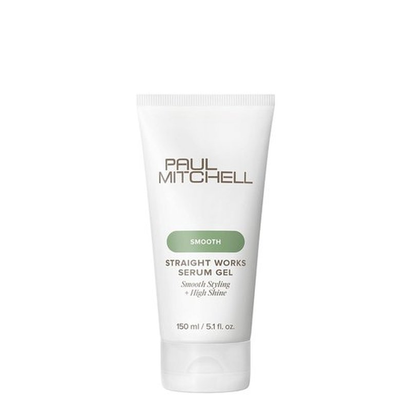 Paul Mitchell Straight Works Hair Gel - Smoothing Styler for Frizzy Hair, Adds Shine | 5.1 fl. oz