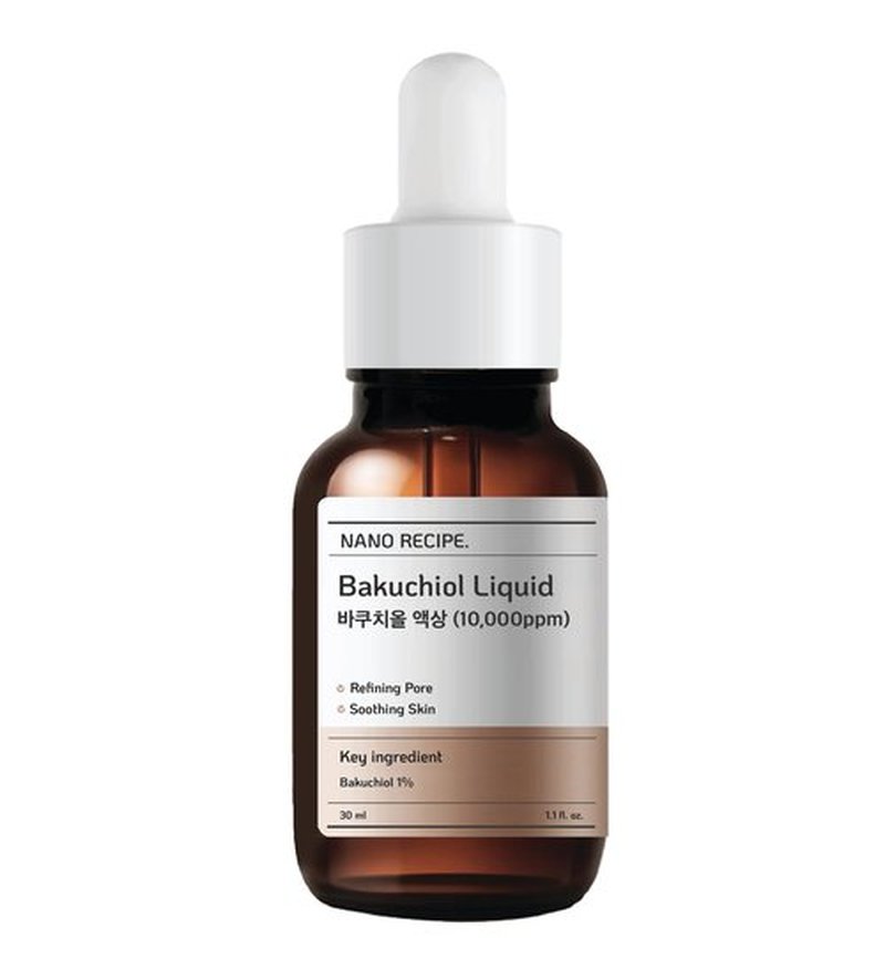 Korean Bakuchiol Concentrate Mix 2 Drops In Any Step of Your Skin Care Routine Retinol Alternative Non GMO Vegan Certificate Safe Natural Botanical Antioxidant Cold Pressed 10000ppm 30ml