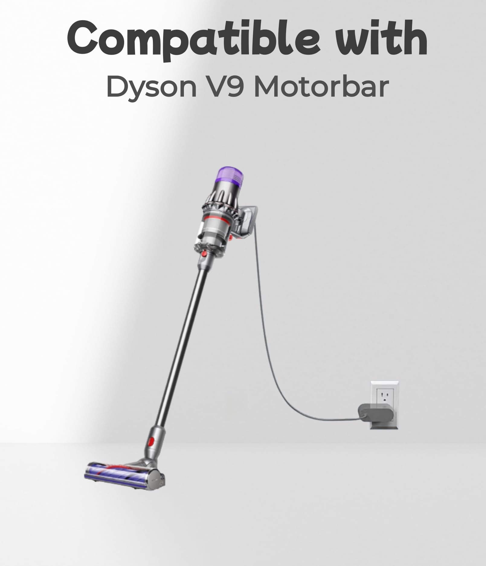 Charger for Dyson V9 Motorbar Cordless Vacuum, 21.75V Power Cord, 6Ft