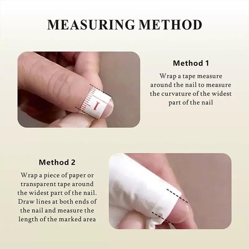 Medium Press on Nails Almond - Handmade Fake Nails with 3D Bow Cherry Design - Red Full Cover Glue on False Nails for Women - (Size M)