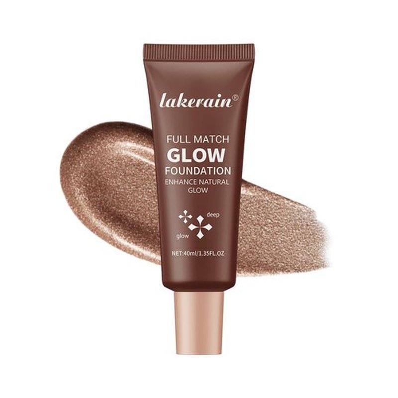 Regine Switzerland Natural Glow Illuminator Glotion - Lightweight, Moisturizing Makeup Highlighter for Radiant, Sun-Kissed Skin | 1.35 Fl Oz (#4 Deep)