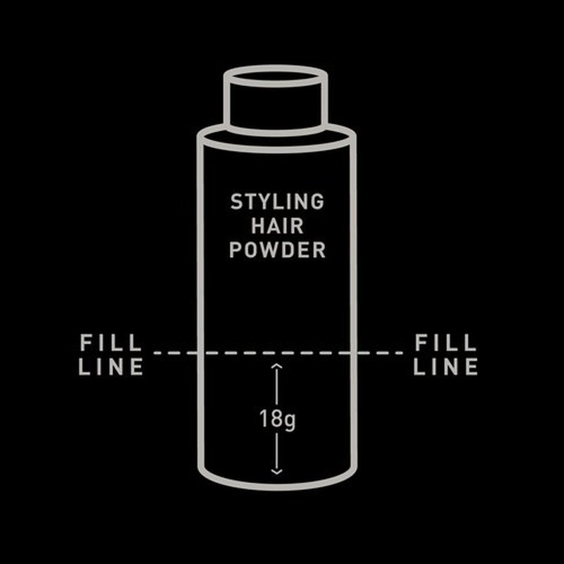 Brickell Men's Styling Hair Powder For Men, Creates Volume, Natural & Organic, Non-Greasy Texturizing Powder, 18g, Fragrance-Free