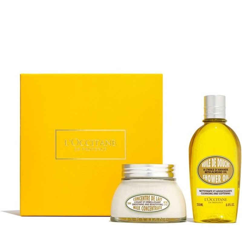 L'Occitane Softening Body Duo - Nourishing Moisturizers for Silky Smooth Skin | 2-Piece Set