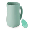 Baby Bath Rinse Cup, Bath Cup for rinsing Hair,The Silicone Material is Soft and Safe, a Good Choice for Baby Bath Products(Green)