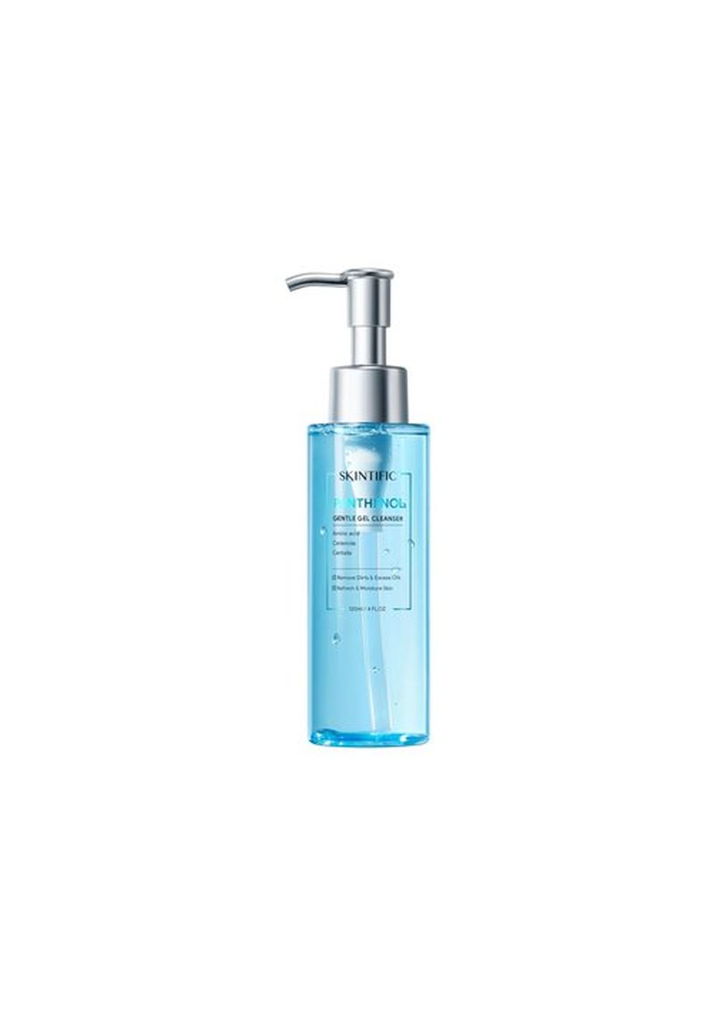 SKINTIFIC Panthenol Gentle Foaming Facial Cleanser | Daily Oil Control Face Wash, Soothes Troubled Skin, Amino Acid + Ceramide, Balances Skin Barrier, Smooth & Refreshed Complexion(120ml)