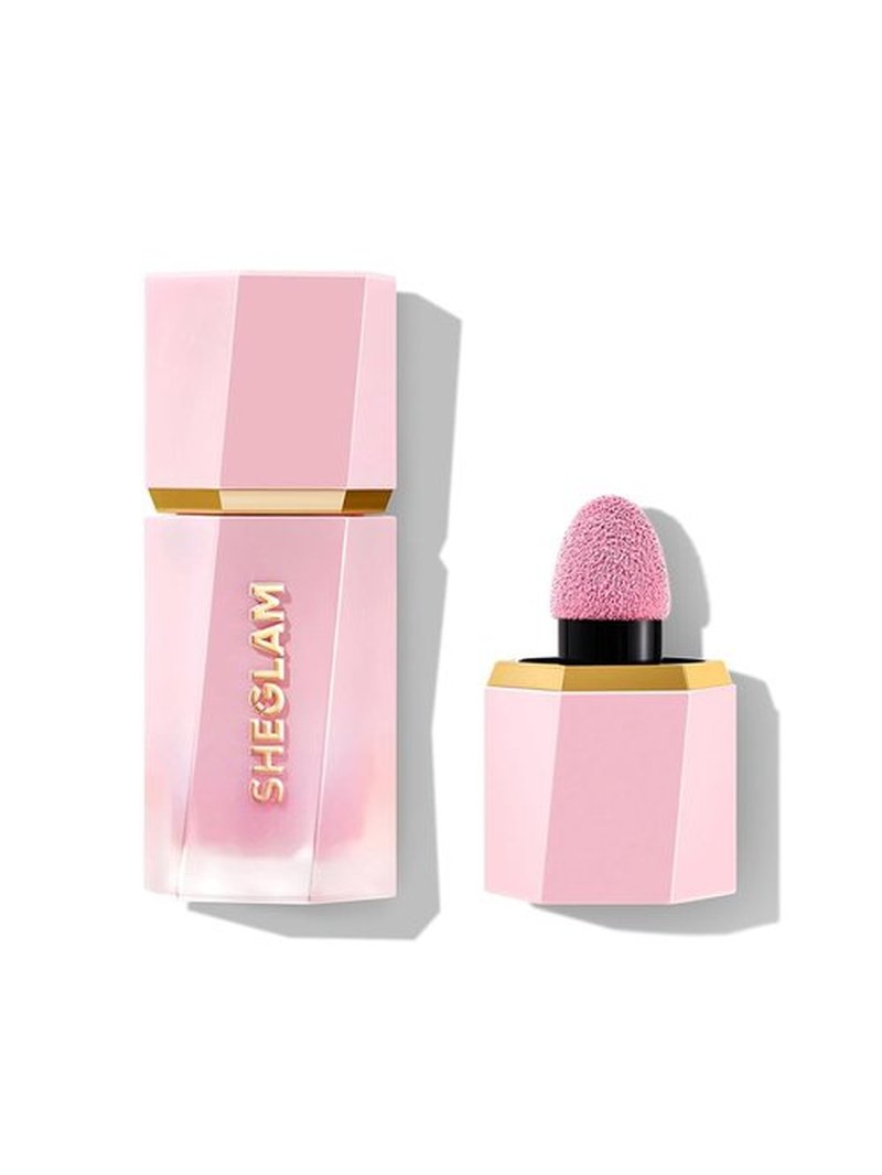 SheGlam Color Bloom Liquid Blush - 007 Pink Slip | Long-Lasting, Buildable Formula