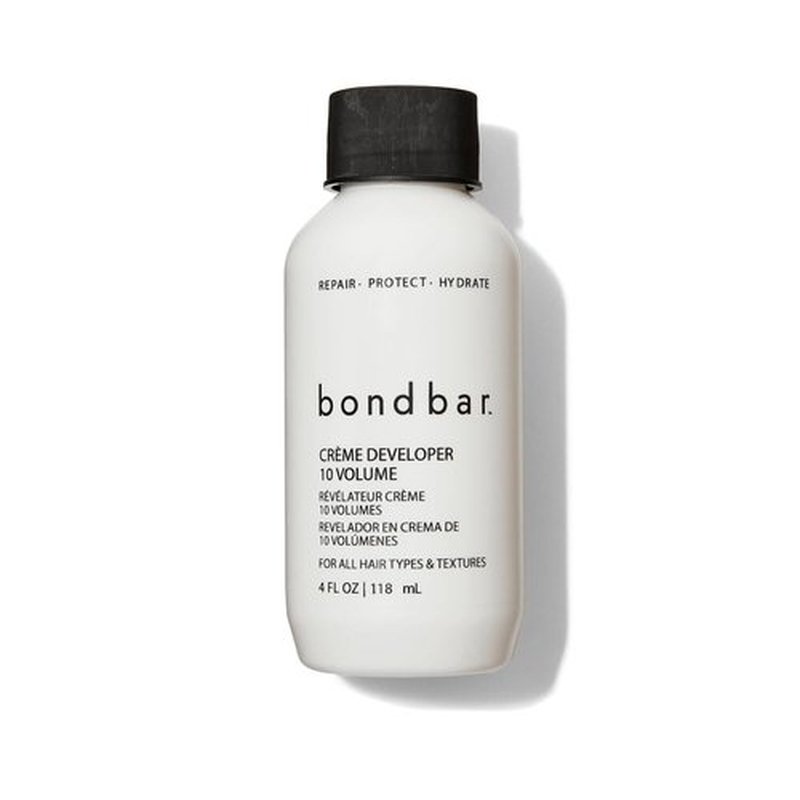 Bondbar 10 Volume Creme Developer - Repairing Hair Dye for All Hair Types | 4 Oz, Cruelty-Free & Vegan