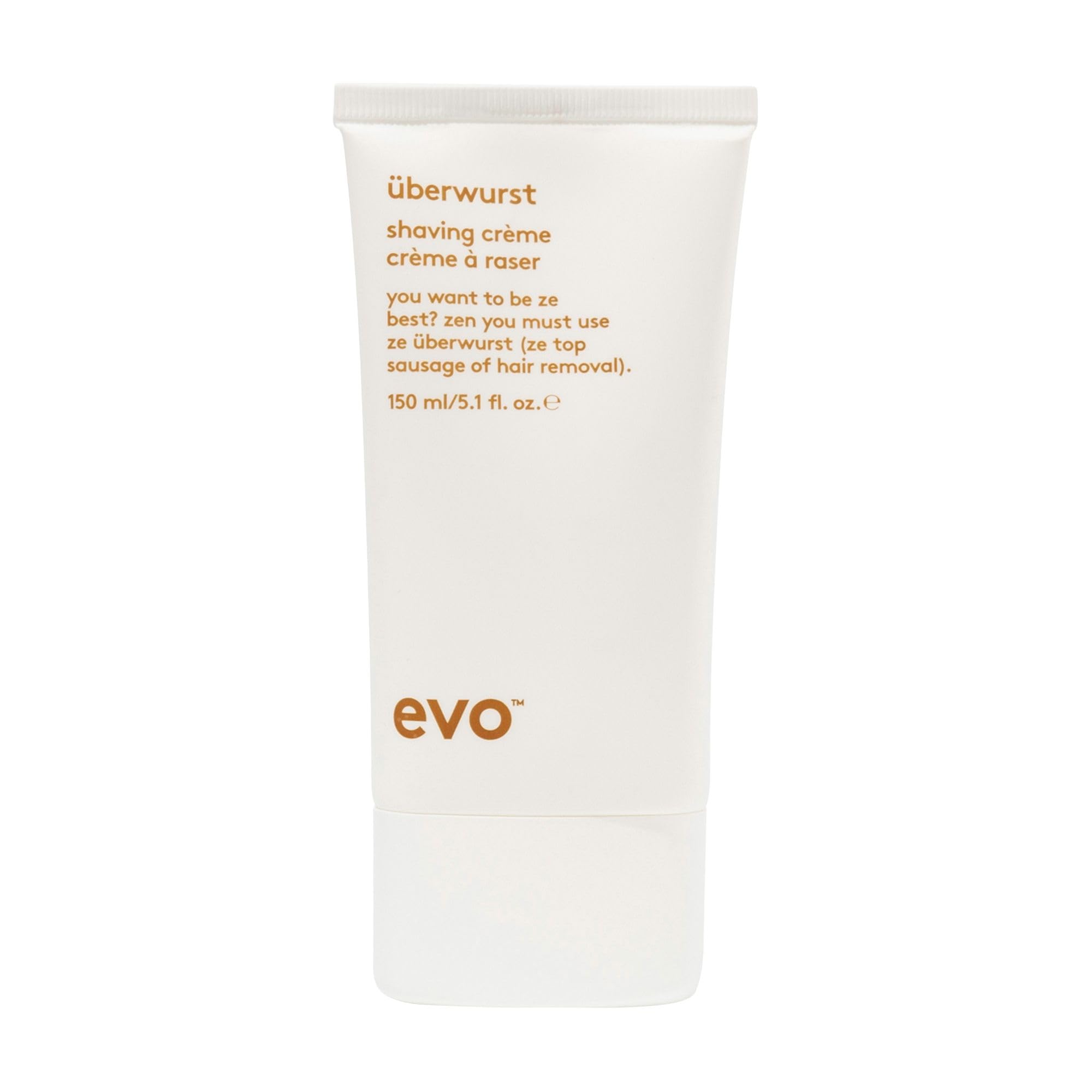 Evo Uberwurst Moisturizing Shaving Cream for Men, 5.1 fl oz