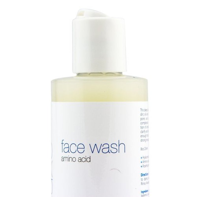 Somaluxe Hyaluronic Acid Face Wash - Anti-Aging Daily Cleanser with Vitamin C for All Skin Types, 8oz
