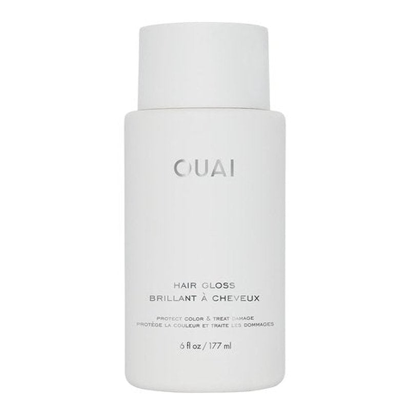 OUAI Hair Gloss - In-Shower Shiny Hair Treatment & Frizz Control - Heat Protectant with Hyaluronic Acid, Rice Water & Panthenol - 6 Oz