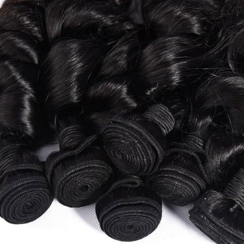 12A Human Hair Bundles 18 18 18 Inch Raw Body Wave 3 Bundles Human Hair 100% Unprocessed Brazilian Virgin Hair Quick Weave Extensions Natural Black